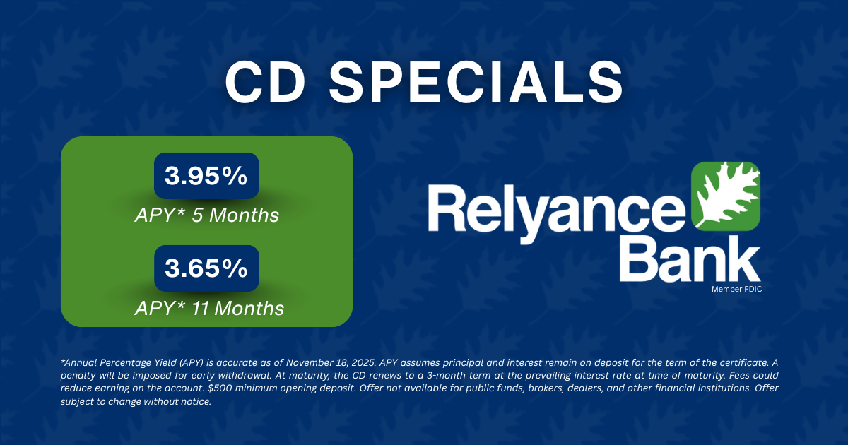 Facebook - CD RATE - Nov 2025